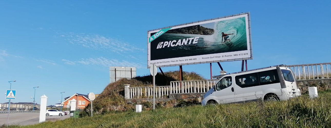 Vallas publicitarias en Asturias